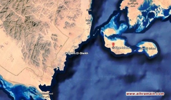 السعودية تسرق تيران وصنافير على الخريطة